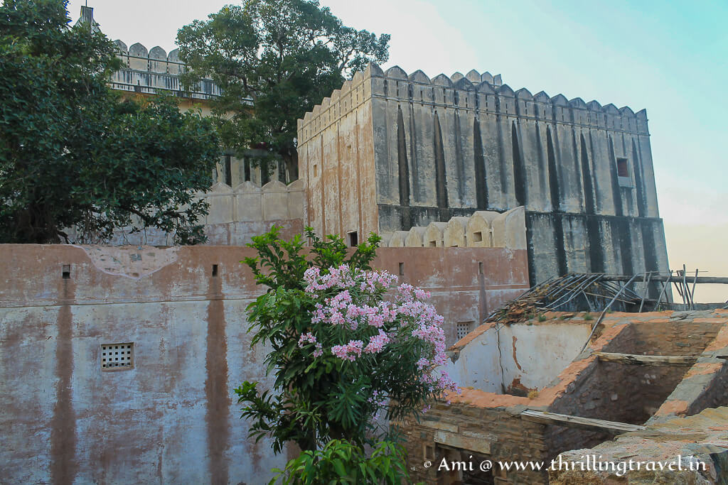 Ruins of Kumbha Palace in Kumbhalgarh Fort