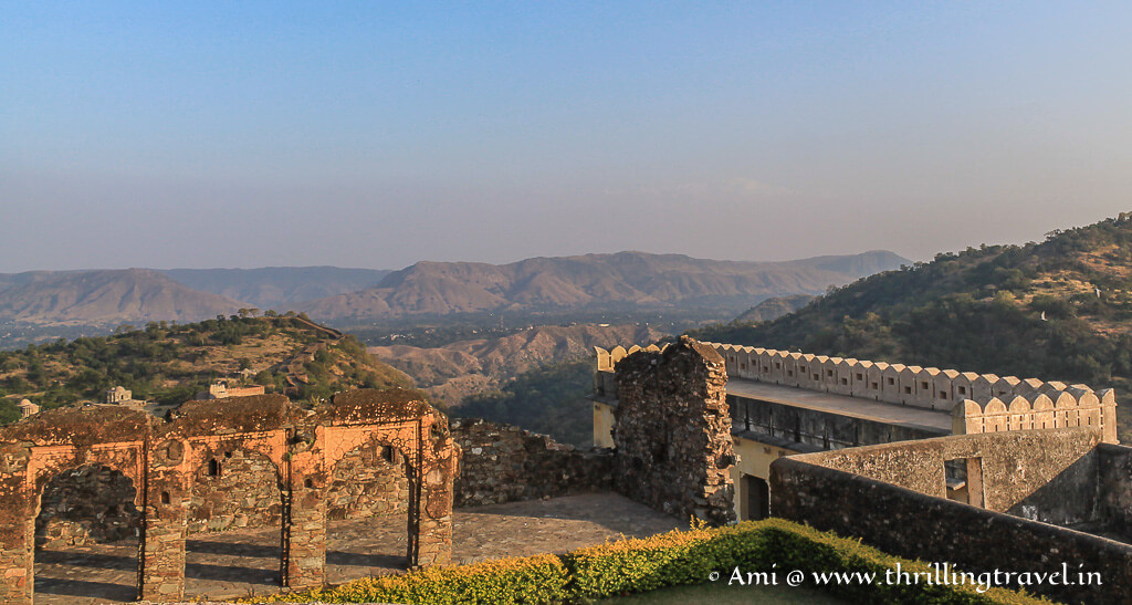 View from the room where Maharana Pratap was born, Kumbhalgarh Fort