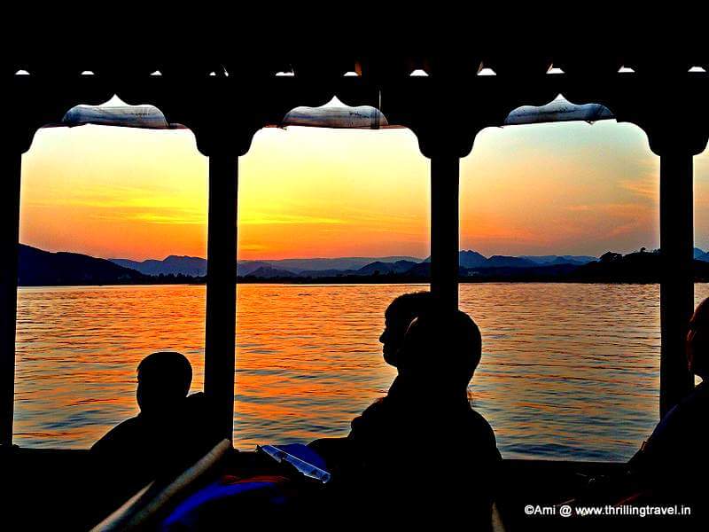 Witnessing the Sunset at Lake Pichola, Udaipur