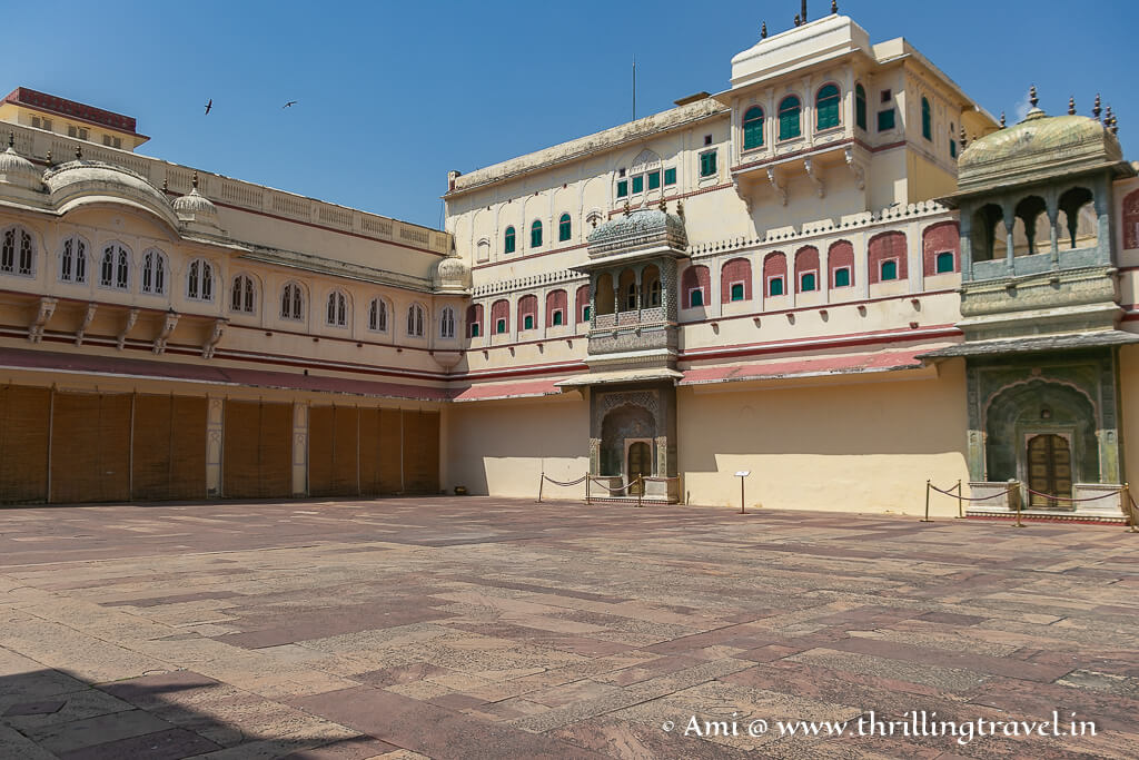 Pritam Niwas Chowk - one of the key things to see in City Palace Jaipur
