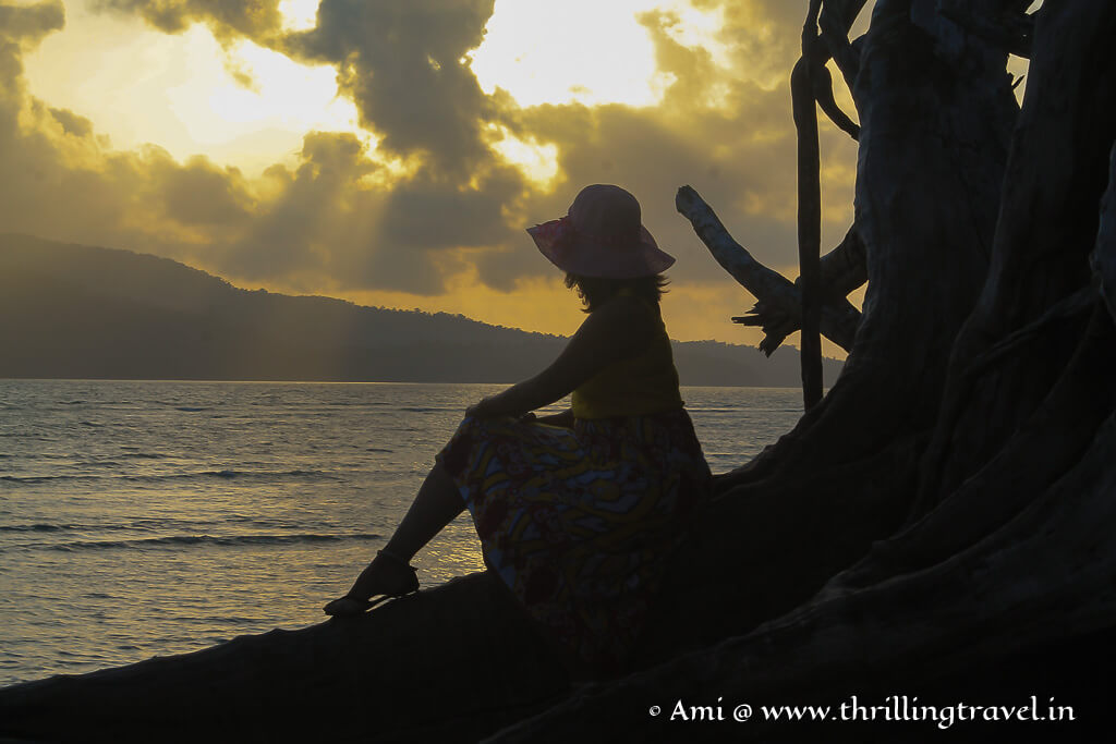 Chidiya Tapu - the best places for sunsets on Andamans in India