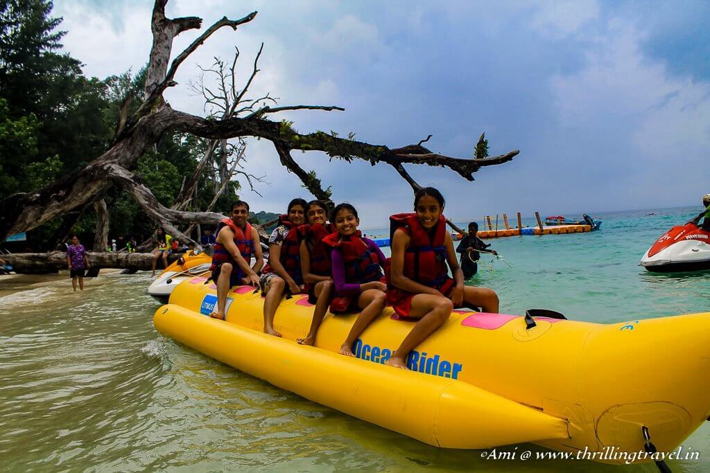Water sports in Andamans