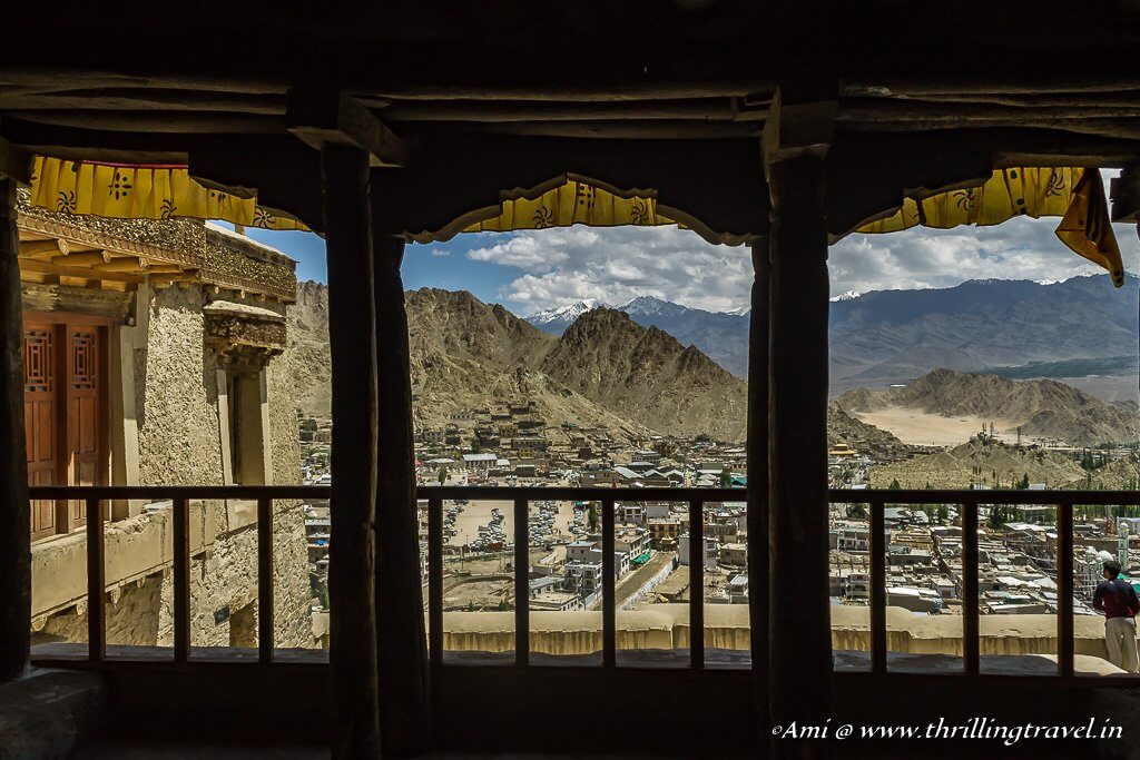 View from the balconies of Leh Palace