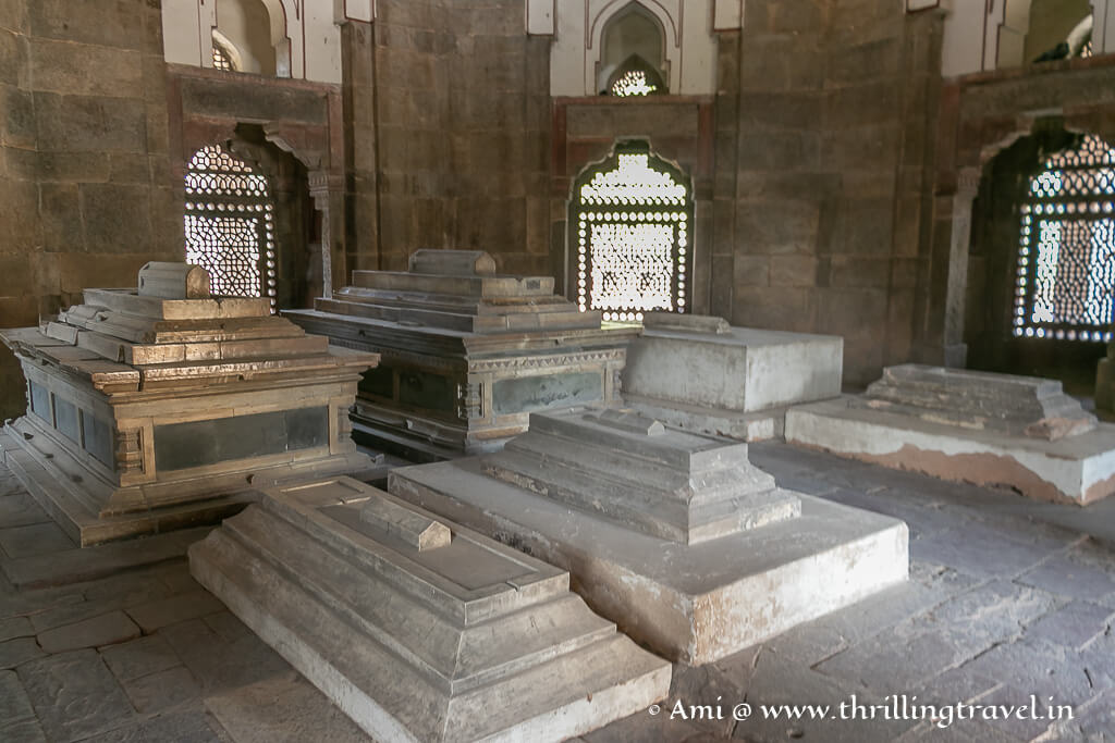 The graves of Isa Khan and his family