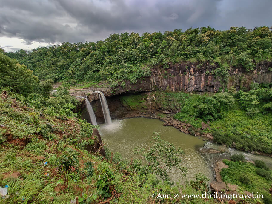 Girmal waterfalls in Saputara hill station