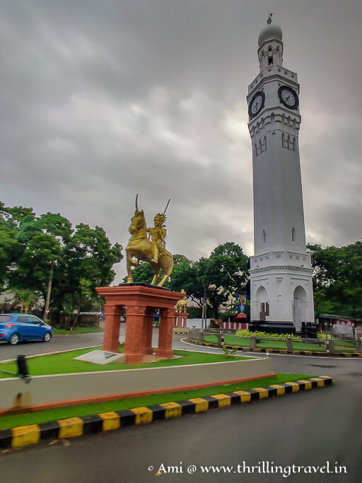 The historic Jaffna clock tower