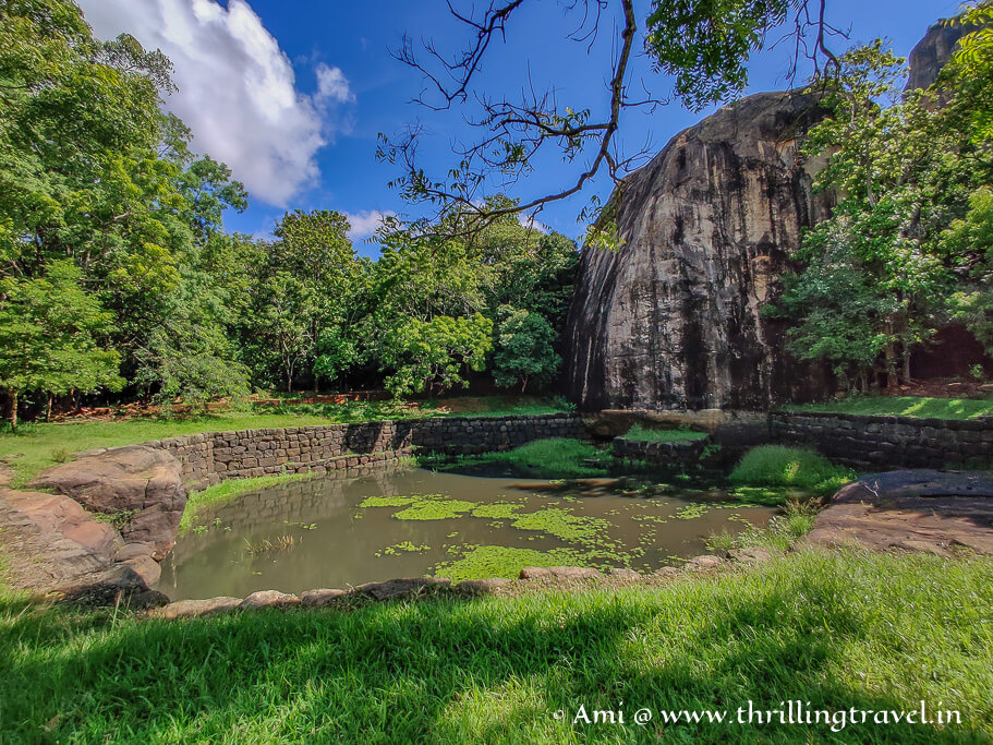 Sigiriya Water Garden 3 with its octagonal pool