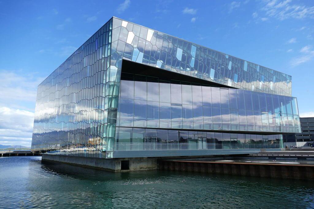 Harpa - an iconic building in Reykjavik