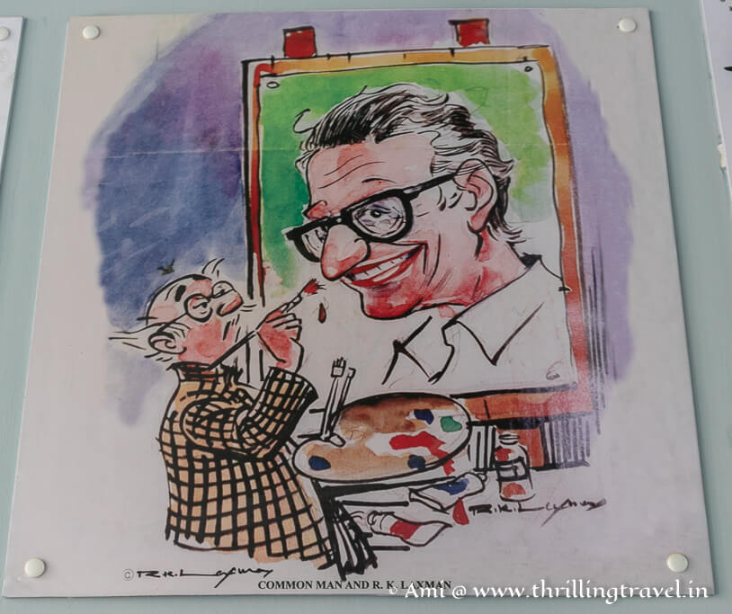 The Common Man - one of RK Laxman famous works