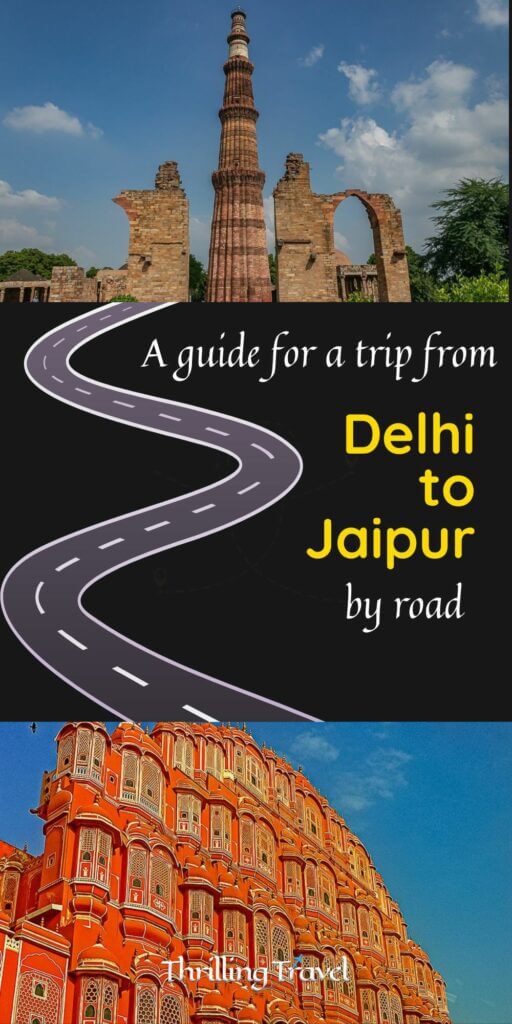 Delhi Jaipur by car