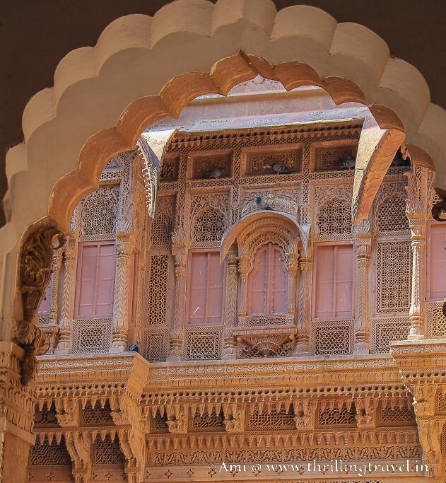 You will find background in many of the scenes of Bandish Bandits - one of the many films shot at Mehrangarh fort