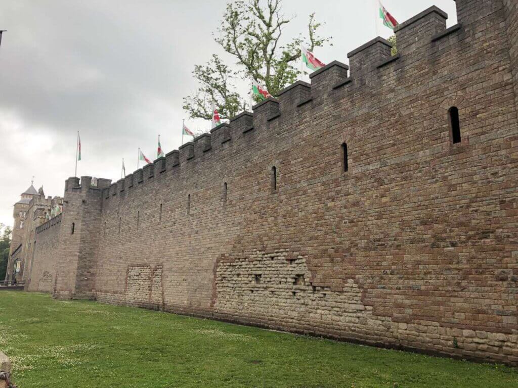 Cardiff castle - a landmark in Wales