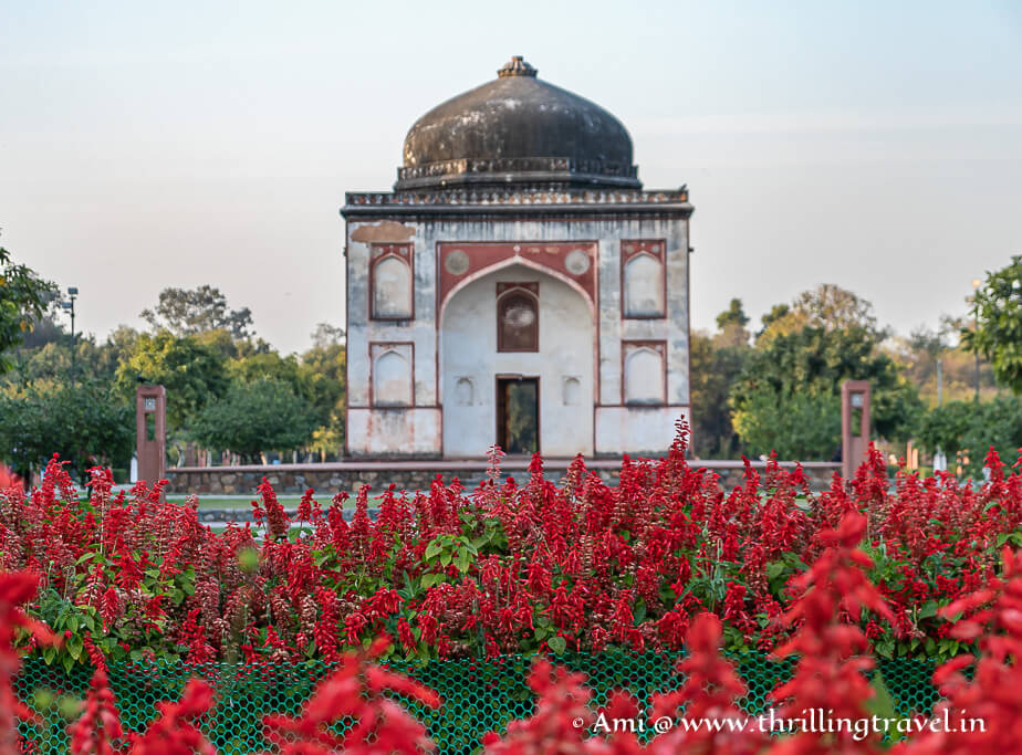 Sunderwala Burj in the Delhi heritage park across Humayun's tomb