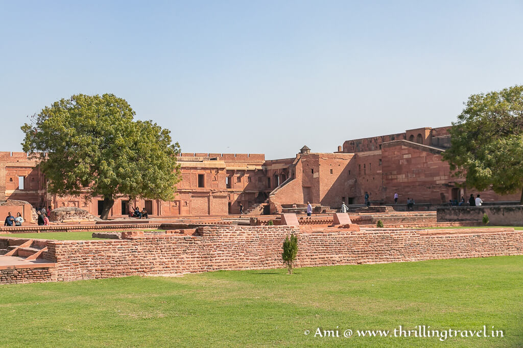 Akbari Mahal in Agra Fort - a UNESCO World Heritage Site