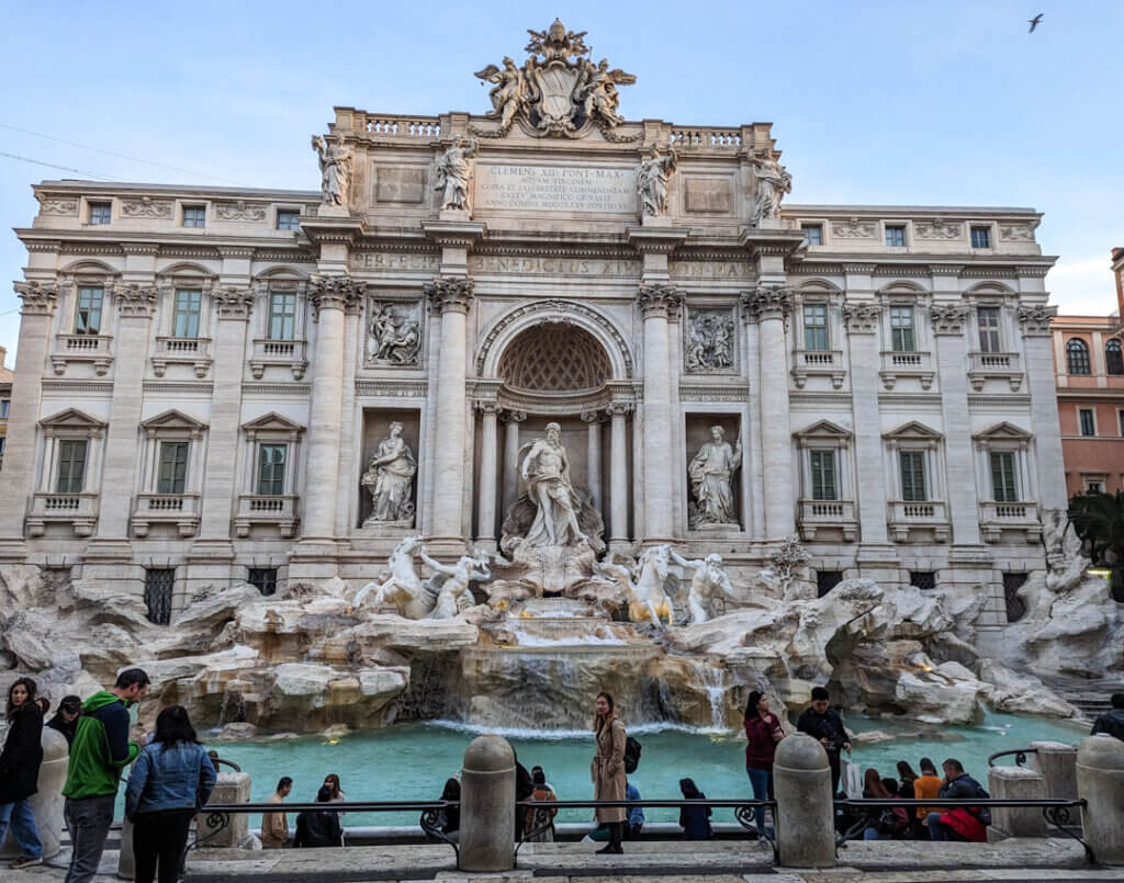 Trevi Fountain - an ancient water source fraught with a legend