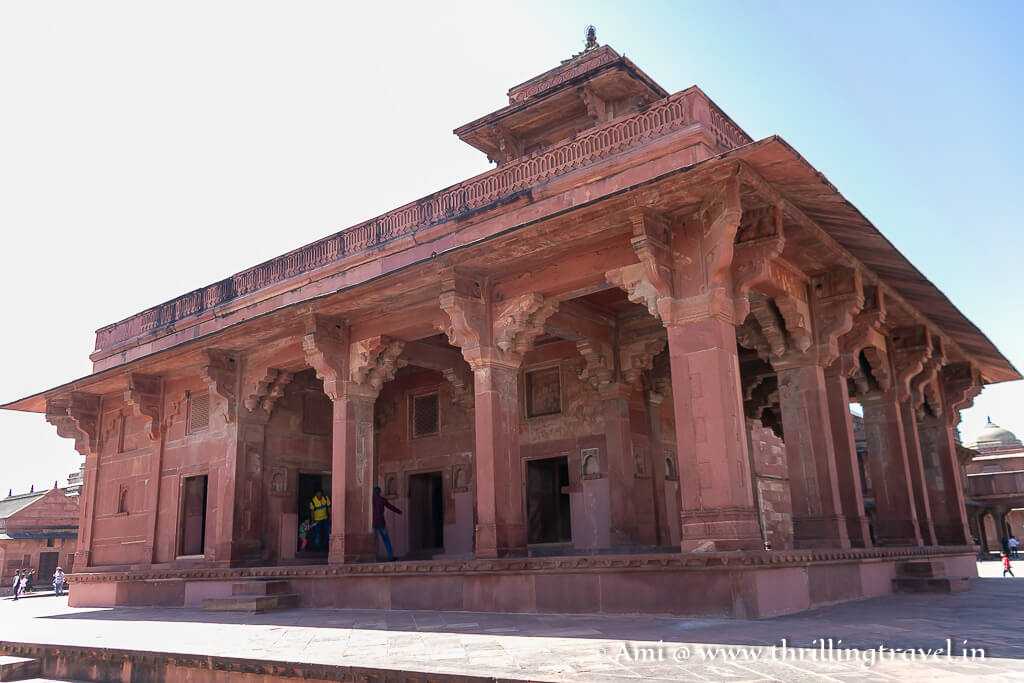 The Golden House or the palace of Mariam in Fatehpur Sikri
