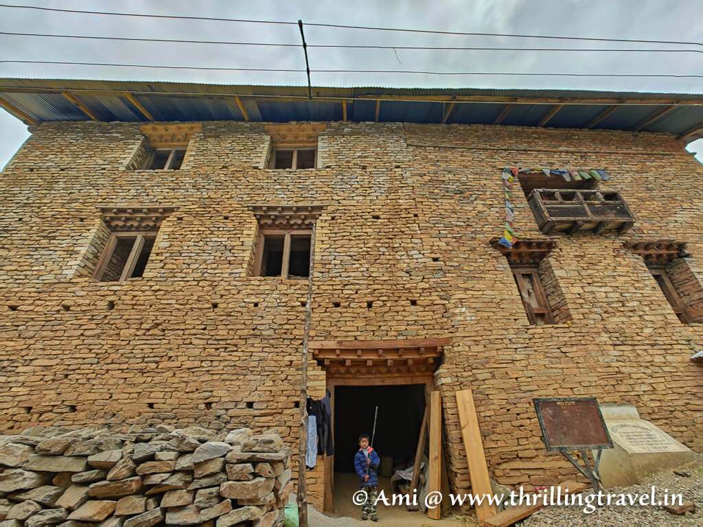 The prison and barracks of Dirang Dzong