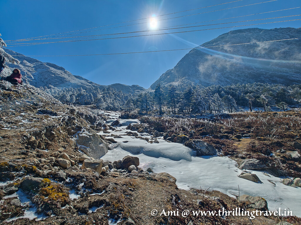 Sela Pass in February
