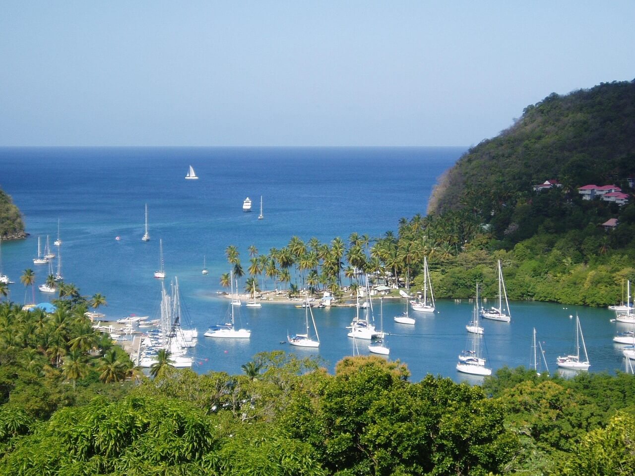 St. Lucia - one of the popular places to visit in the Caribbeans