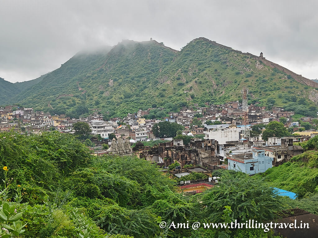 Amer town - the old capital of Dhundhar