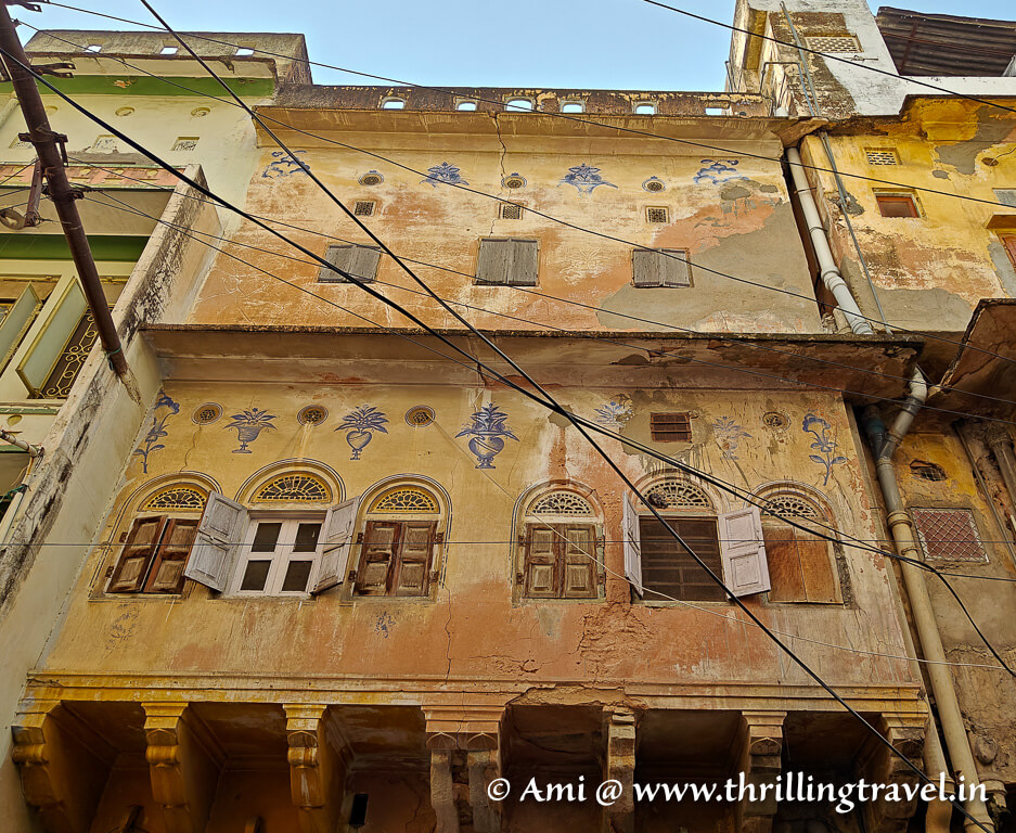 A pretty Jaipur haveli that you can spot when you do a Jaipur heritage trail