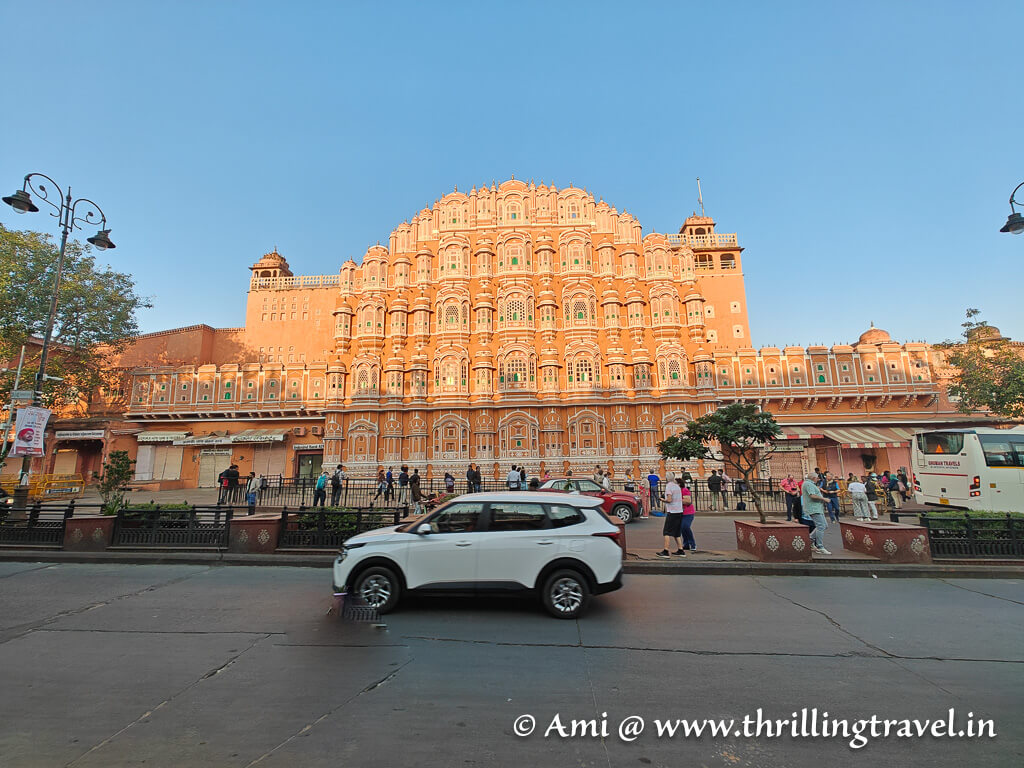Hawa Mahal and Johari Bazaar