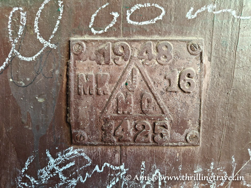 The nameplates on all the Jaipur havelis
