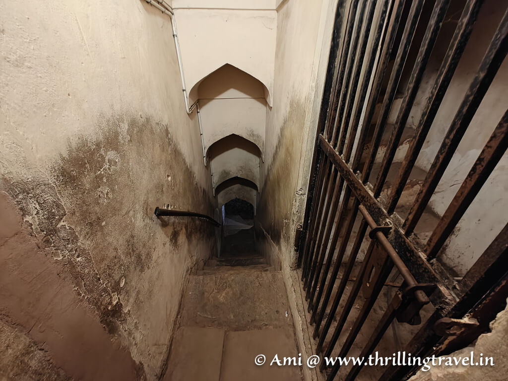 Down the secret tunnel from Amer Fort to Jaigarh Fort