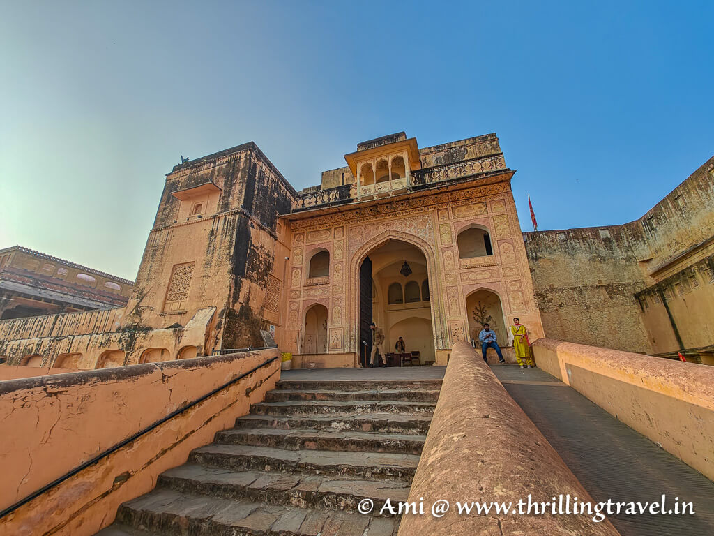 The Singh Pol that leads to the 2nd courtyard inside Amer Fort