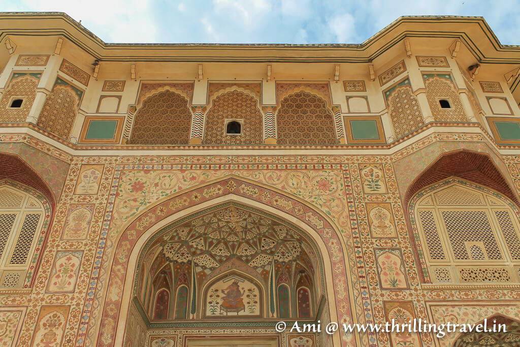 Check of what to see inside Amer Fort