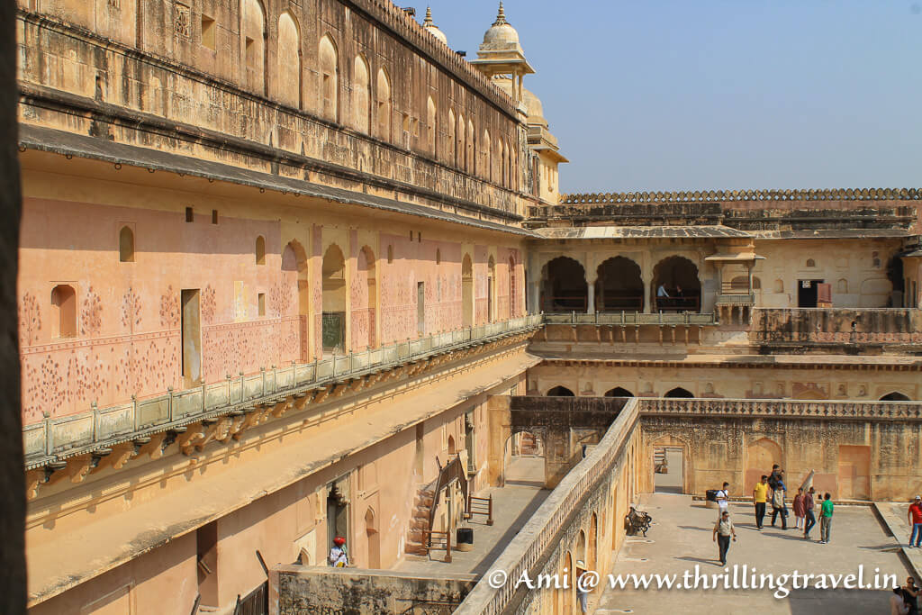 The Zenana Baradari of Amer Fort and Palace
