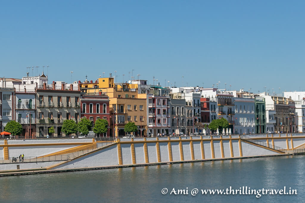 Triana as seen across the Seville river
