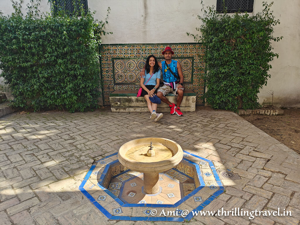 Patio de Romero Murube - a picturesque place in the Royal Alcazar palace complex
