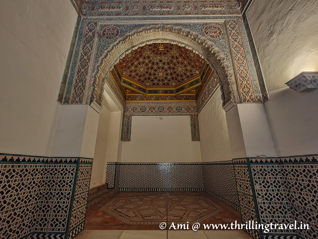 Prince's chamber - one of things to see in the Royal Alcazar