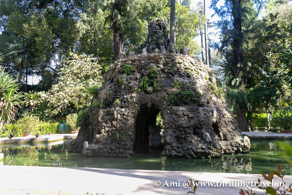 Sultanas Grotto in the Garden of Labyrinth of the Royal Alcazar