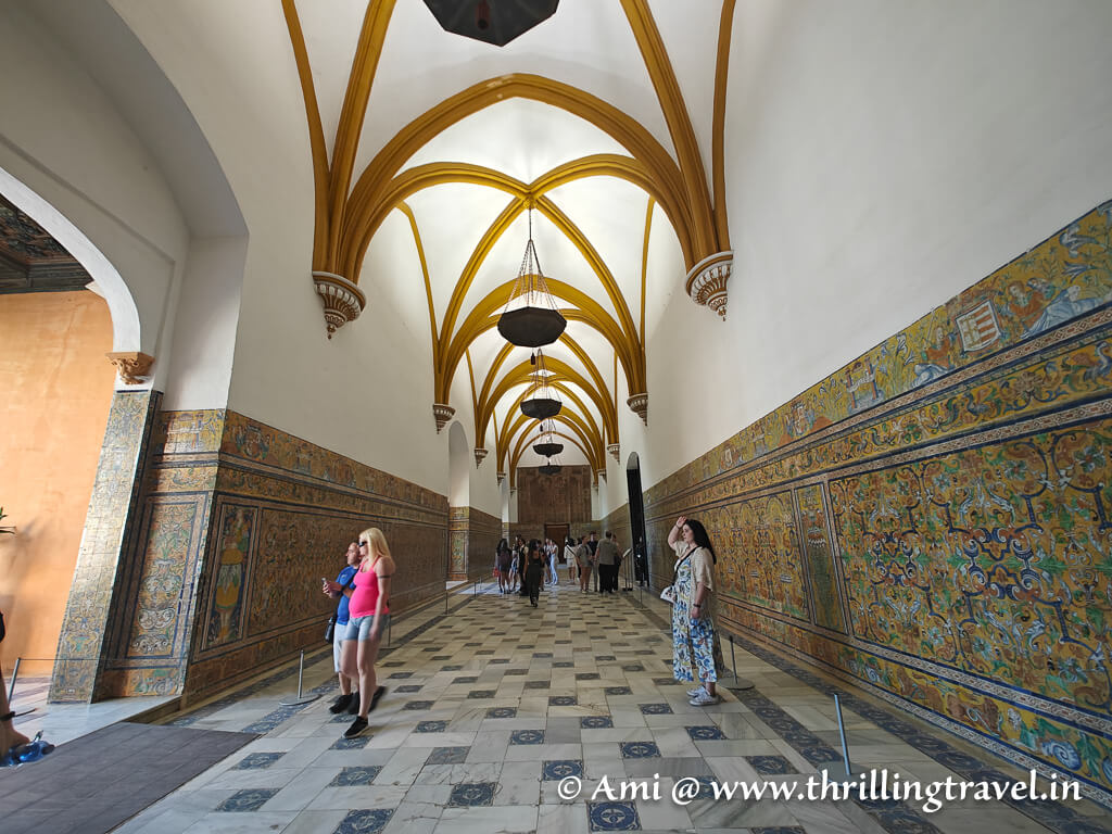 The vaults hall in Gothic Palace with its classic Renaissance charm